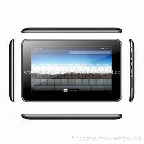 External 3G Google's Android Tablets with Quad-core ARM Cortex A9 Family CPU, Dual-camera